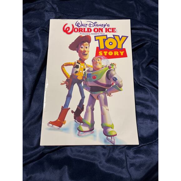 Disney Other - 1997 Disney World On Ice Toy Story Program Vintage Woody Buzz Souvenir EUC